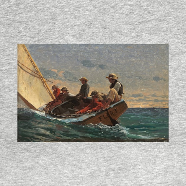 The Flirt by Winslow Homer by Classic Art Stall